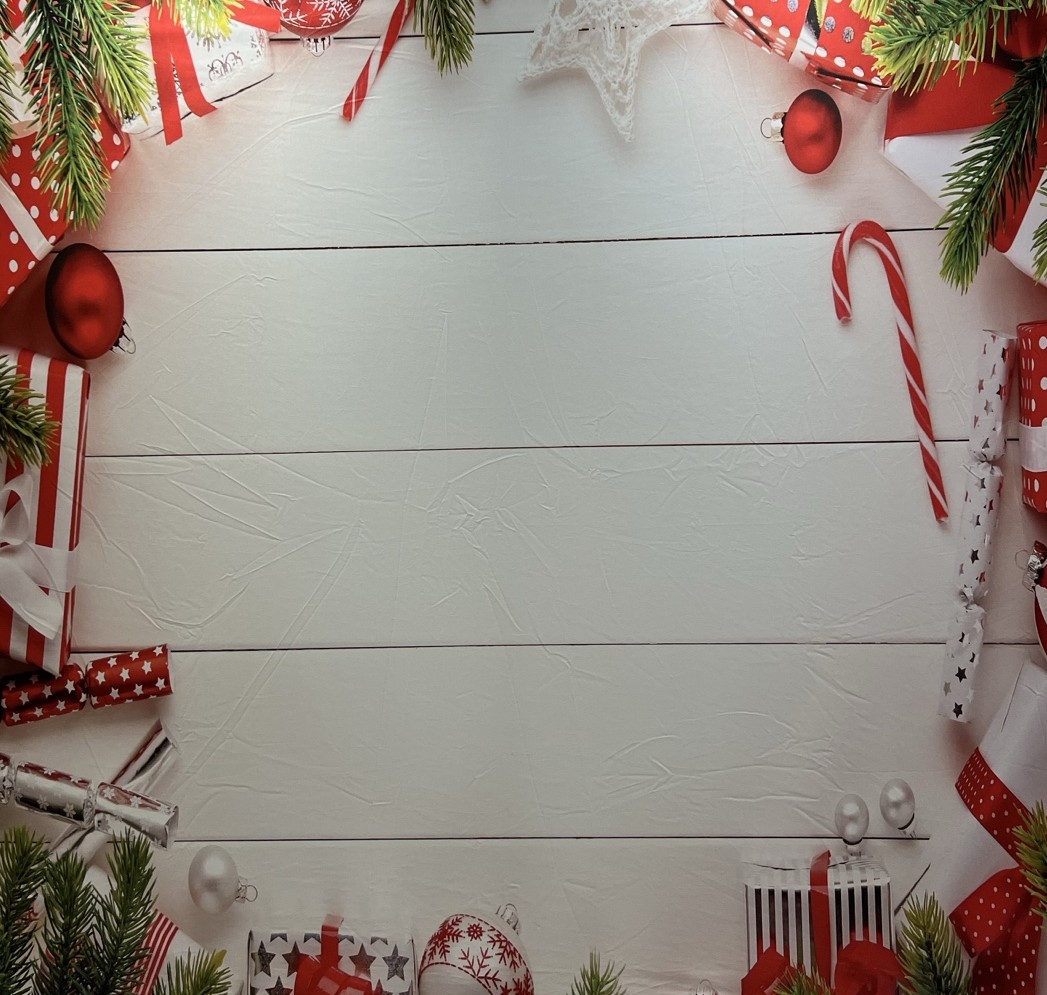 Red, Whtie, Green Christmas